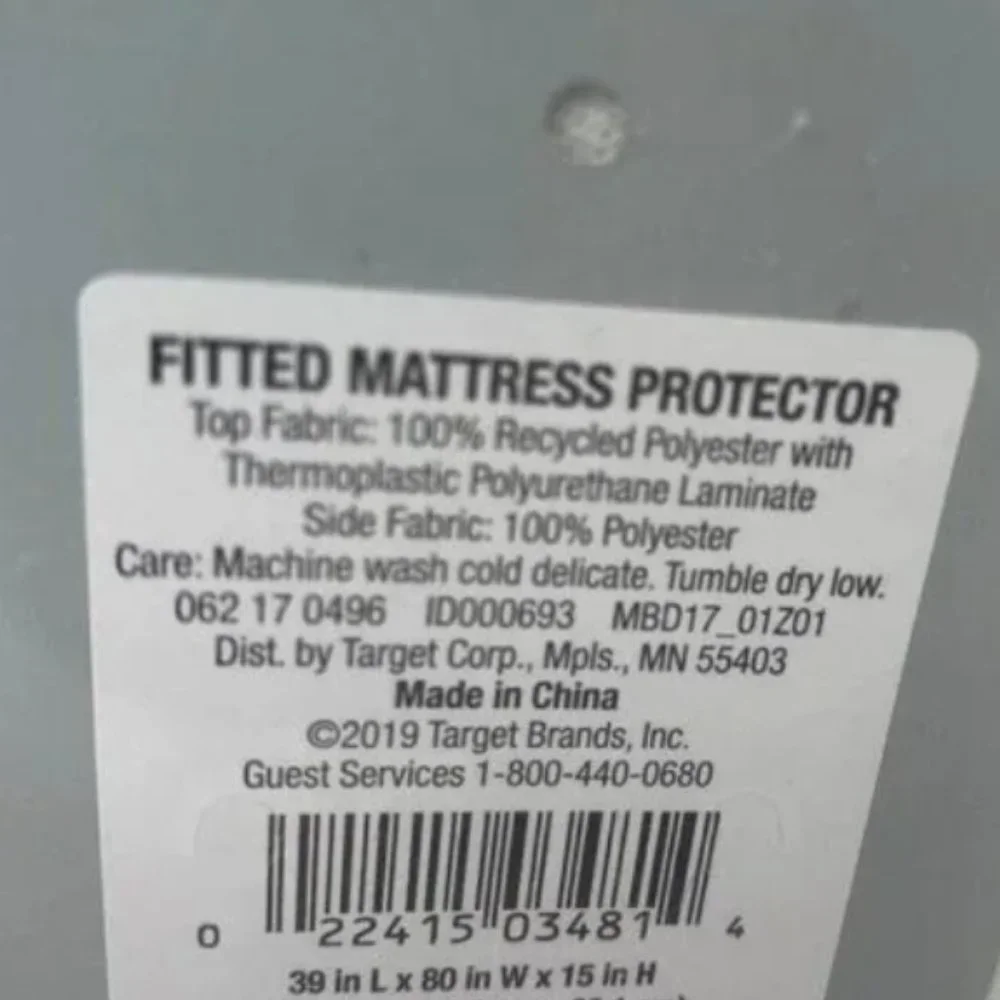 Twin XL Temperature Balancing Mattress Protector - Made by Design, White